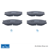 ATE plaquettes de frein d’origine (13046058892) pour Mitsubishi