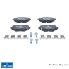 ATE originele remblokken (13046026022) voor Alfa Romeo, Fiat, Jeep
