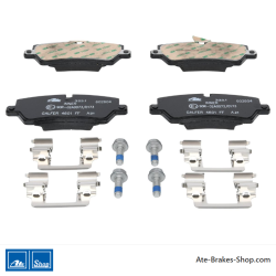 ATE pastillas de freno originales (13046026042) para Land Rover