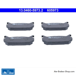 ATE originele remblokken (13046059732) voor Ford, Mazda