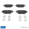 ATE pastillas de freno originales (13046026062) para Fiat, Lancia