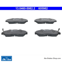 ATE original brake pads (13046059822) for Honda