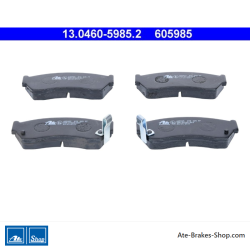 ATE plaquettes de frein d’origine (13046059852) pour Subaru, Suzuki