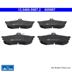 ATE original brake pads (13046059872) for Mitsubishi