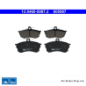 ATE original brake pads (13046059872) for Mitsubishi