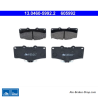 ATE plaquettes de frein d’origine (13046059922) pour Toyota