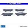 ATE originele remblokken (13046059942) voor Chevrolet, Daewoo