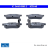 ATE plaquettes de frein d’origine (13046059982) pour Honda, MG, Rover