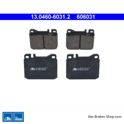ATE plaquettes de frein d’origine (13046060312) pour Mercedes-Benz