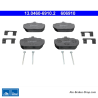ATE pastillas de freno originales (13046069102) para Ford, Rover