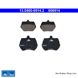 ATE plaquettes de frein d’origine (13046069142) pour Rover