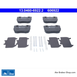 ATE original brake pads (13046069222) for Land Rover