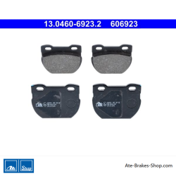 ATE originele remblokken (13046069232) voor Land Rover