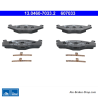 ATE plaquettes de frein d’origine (13046070332) pour Seat, Volkswagen (VW)