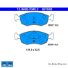 ATE plaquettes de frein d’origine (13046070402) pour Ford