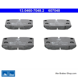 ATE originalen Bremsbelägen (13046070482) für Opel