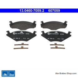 ATE originele remblokken (13046070592) voor Seat, Volkswagen (VW)