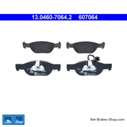 ATE original brake pads (13046070642) for Fiat, Lancia