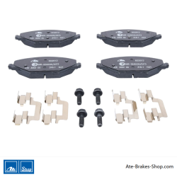 ATE pastillas de freno originales (13046026122) para Skoda