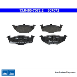 ATE original brake pads (13046070722) for Seat, Volkswagen (VW)