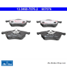ATE pastillas de freno originales (13046070762) para Ford, Seat, Volkswagen (VW)