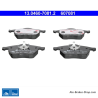 ATE originele remblokken (13046070812) voor Audi, Seat, Skoda, Volkswagen (VW)