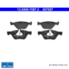 ATE original brake pads (13046070872) for Chrysler, Mercedes-Benz