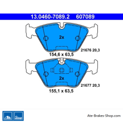 ATE plaquettes de frein d’origine (13046070892) pour BMW