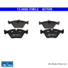ATE plaquettes de frein d’origine (13046070892) pour BMW