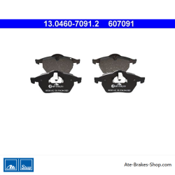 ATE plaquettes de frein d’origine (13046070912) pour Opel, Saab