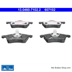 ATE originale Bremsbeläge (13046071022) für Volkswagen (VW)