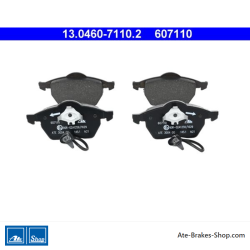 ATE originele remblokken (13046071102) voor Audi, Seat, Skoda, Volkswagen (VW)