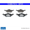 ATE original brake pads (13046071212) for Ford