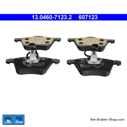 ATE originale Bremsbeläge (13046071232) für Volkswagen (VW)