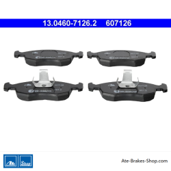 ATE originale Bremsbeläge (13046071262) für Fiat