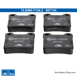 ATE pastillas de freno originales (13046071342) para Peugeot