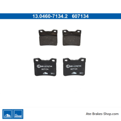 ATE plaquettes de frein d’origine (13046071342) pour Peugeot