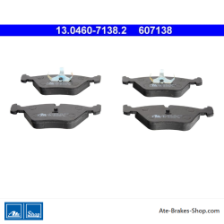 ATE originale Bremsbeläge (13046071382) für Jaguar