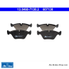 ATE plaquettes de frein d’origine (13046071382) pour Jaguar