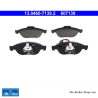 ATE originele remblokken (13046071392) voor Alfa Romeo, Lancia