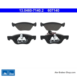 ATE plaquettes de frein d’origine (13046071402) pour Alfa Romeo, Fiat, Lancia