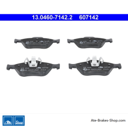 ATE original brake pads (13046071422) for Ford, Mazda, Toyota