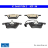 ATE original brake pads (13046071542) for Ford, Seat, Volkswagen (VW)
