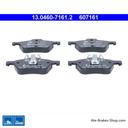 ATE original brake pads (13046071612) for Mini