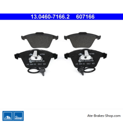 ATE originale Bremsbeläge (13046071662) für Audi