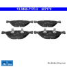 ATE plaquettes de frein d’origine (13046071702) pour BMW
