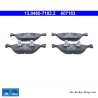 ATE original brake pads (13046071832) for Audi, Bentley, BMW, Chrysler, Mercedes-Benz, Rolls-Royce, Volkswagen (VW)