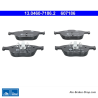 ATE original brake pads (13046071862) for Ford