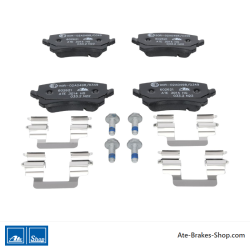 ATE original brake pads (13046026212) for Skoda, Volkswagen (VW)