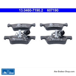 ATE originele remblokken (13046071902) voor Volkswagen (VW)